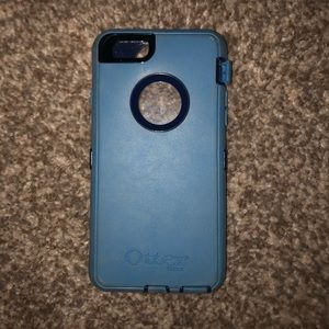 Dark/Light Blue Iphone 8 OtterBox Case!